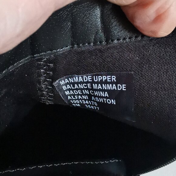 Men's New Alfani " Ashton Black"  Boots - 9M - Picture 6 of 9